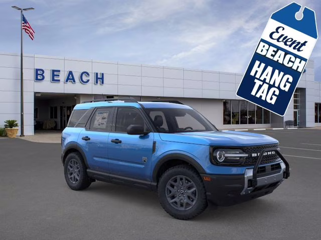 2026 Blue Metallic Ford Bronco Sport Big Bend 4X4 SUV