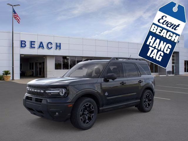 2026 Shadow Black Ford Bronco Sport Outer Banks 4X4 SUV