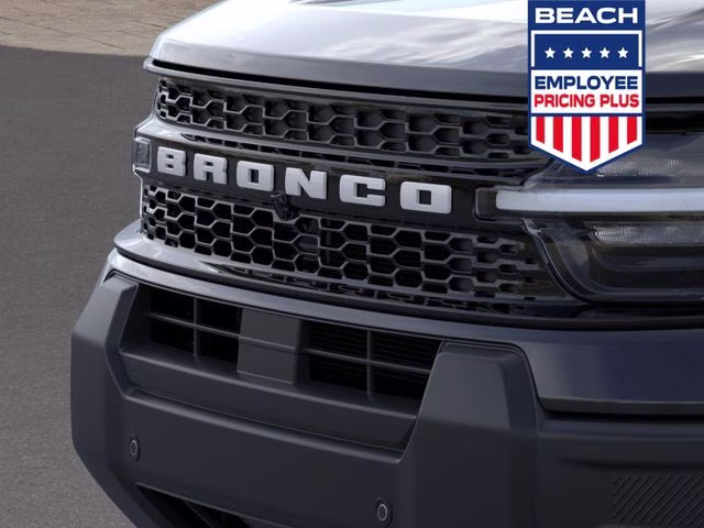 2026 Shadow Black Ford Bronco Sport Outer Banks 4X4 SUV