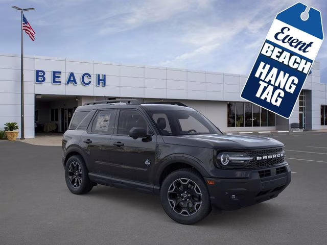 2026 Shadow Black Ford Bronco Sport Outer Banks 4X4 SUV