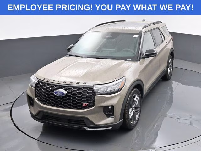 2026 Gray Ford Explorer ST 4X4 SUV