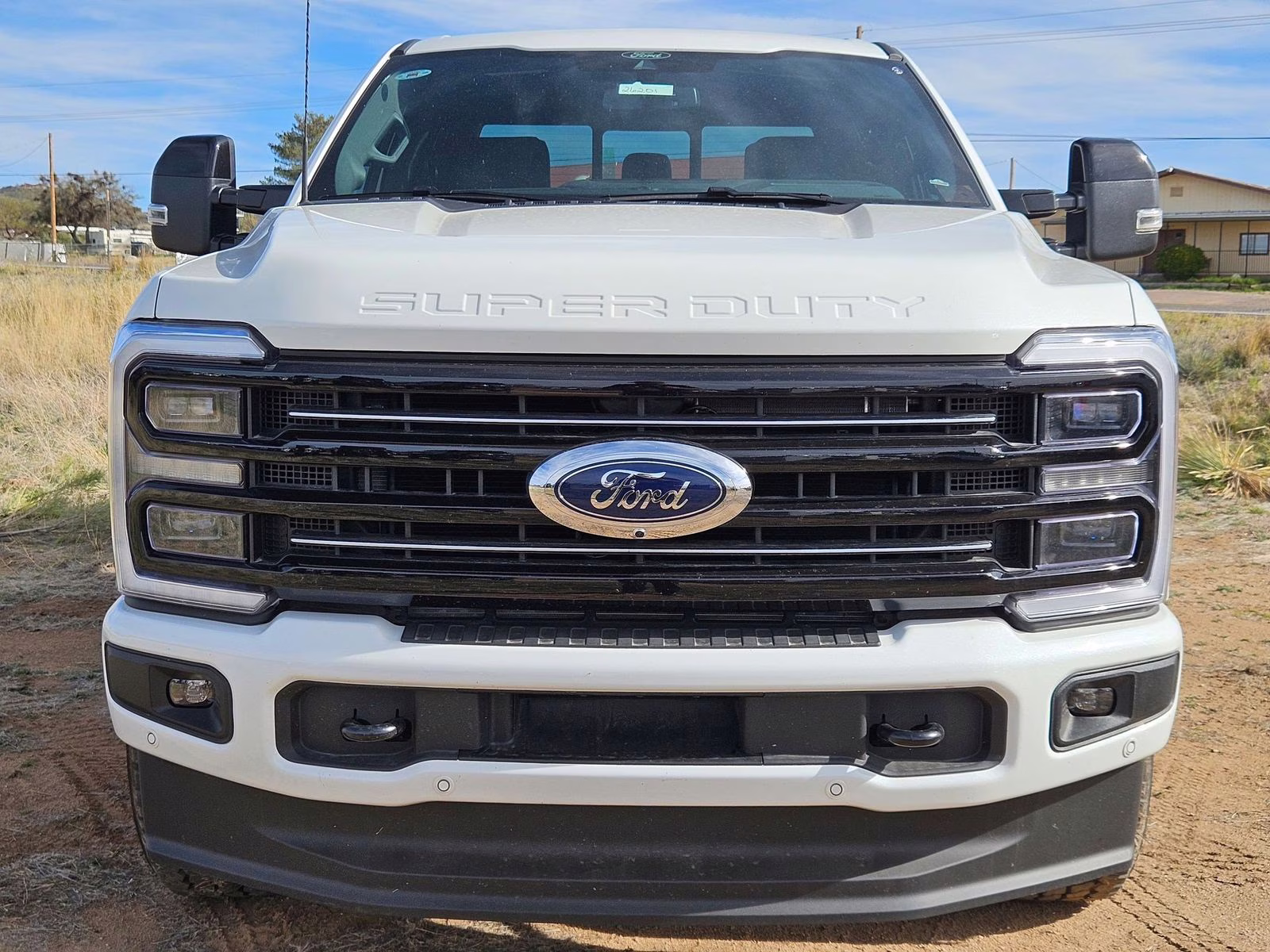 2026 White Metallic Ford Super Duty F-250 SRW Platinum 4X4 Truck