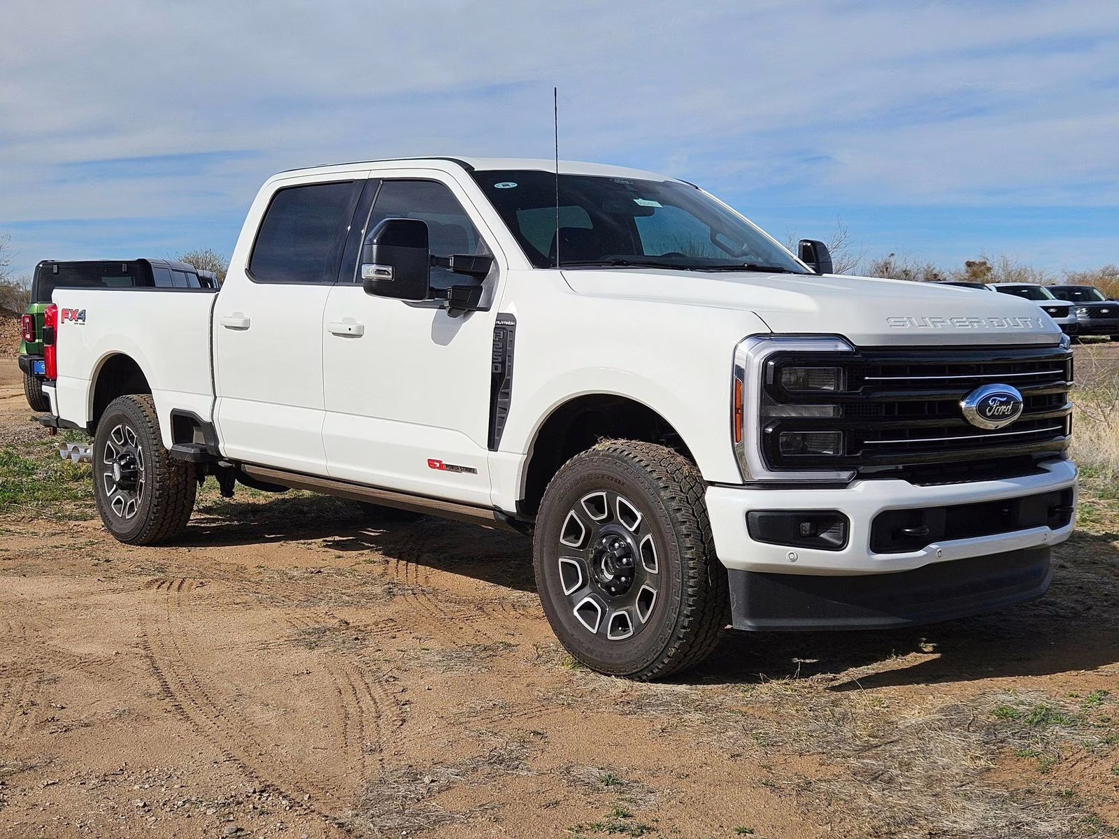 2026 White Metallic Ford Super Duty F-250 SRW Platinum 4X4 Truck
