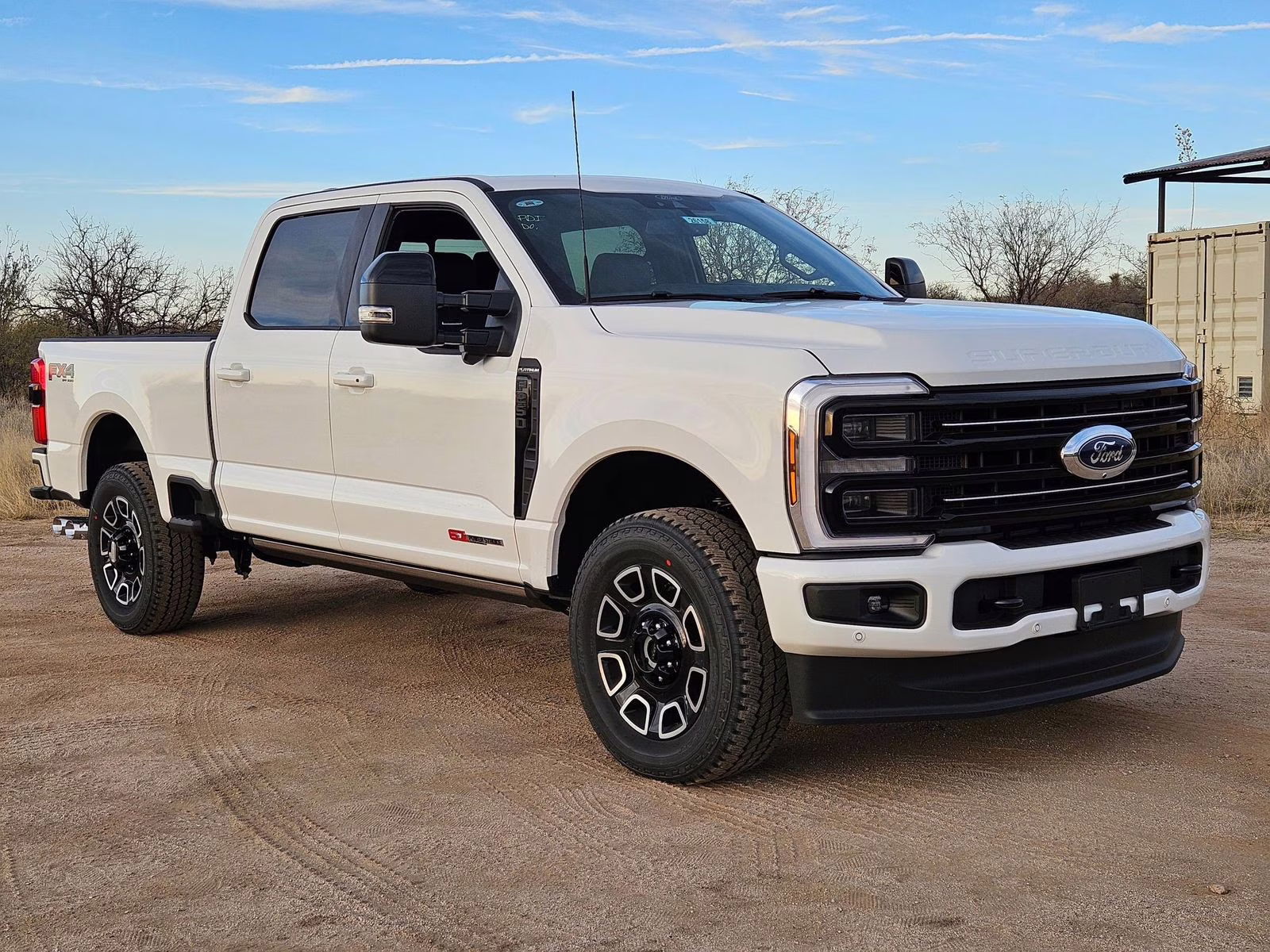 2026 White Metallic Ford Super Duty F-250 SRW Platinum 4X4 Truck
