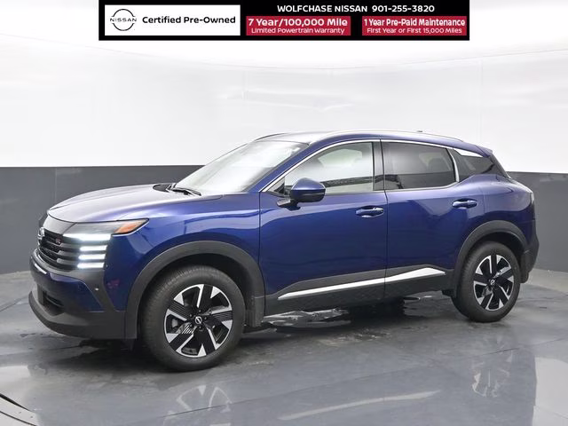 2025 Deep Blue Pearl Nissan Kicks SR FWD SUV