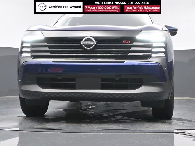 2025 Deep Blue Pearl Nissan Kicks SR FWD SUV