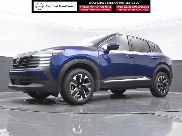 2025 Deep Blue Pearl Nissan Kicks SR FWD SUV