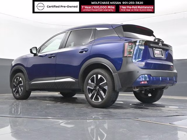 2025 Deep Blue Pearl Nissan Kicks SR FWD SUV