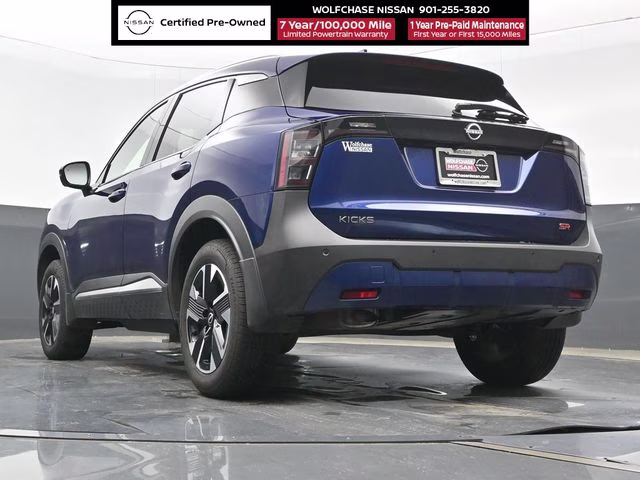 2025 Deep Blue Pearl Nissan Kicks SR FWD SUV
