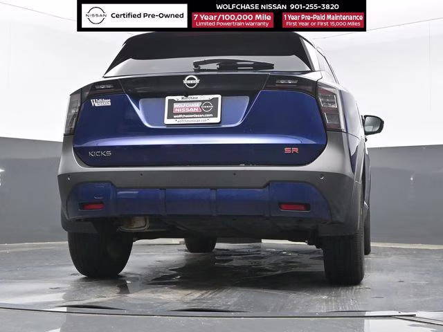 2025 Deep Blue Pearl Nissan Kicks SR FWD SUV