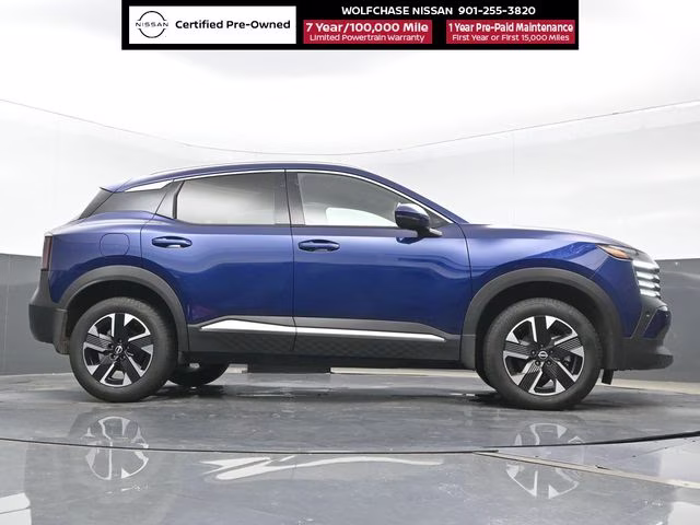 2025 Deep Blue Pearl Nissan Kicks SR FWD SUV