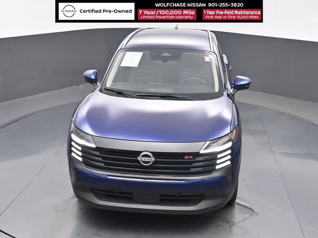 2025 Deep Blue Pearl Nissan Kicks SR FWD SUV