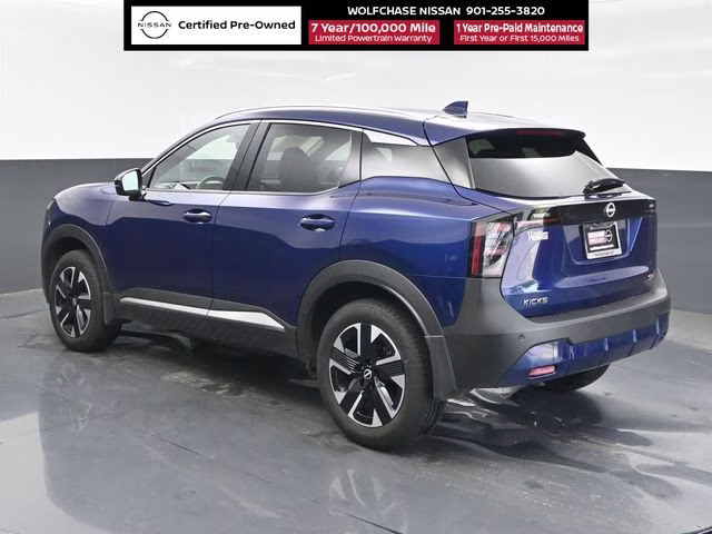 2025 Deep Blue Pearl Nissan Kicks SR FWD SUV