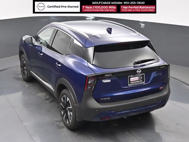 2025 Deep Blue Pearl Nissan Kicks SR FWD SUV