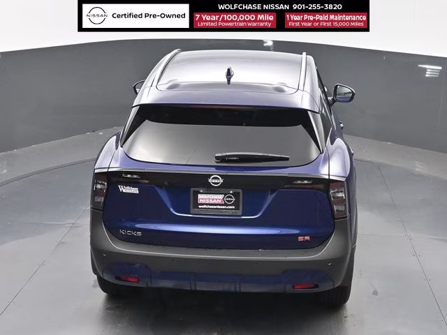 2025 Deep Blue Pearl Nissan Kicks SR FWD SUV