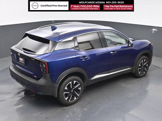 2025 Deep Blue Pearl Nissan Kicks SR FWD SUV
