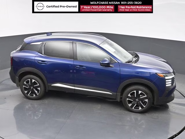 2025 Deep Blue Pearl Nissan Kicks SR FWD SUV
