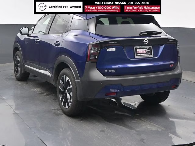 2025 Deep Blue Pearl Nissan Kicks SR FWD SUV