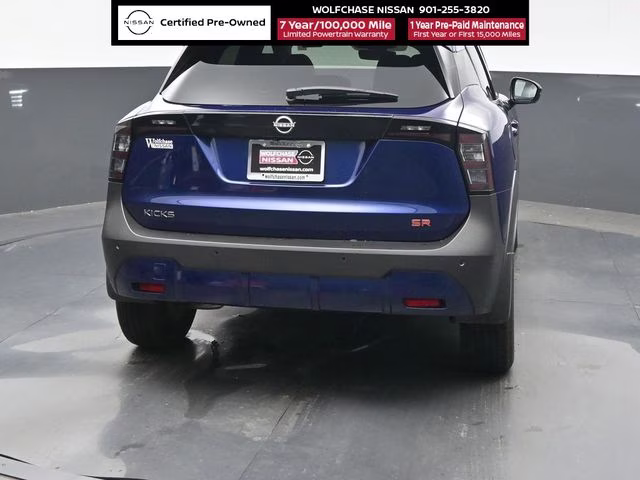 2025 Deep Blue Pearl Nissan Kicks SR FWD SUV