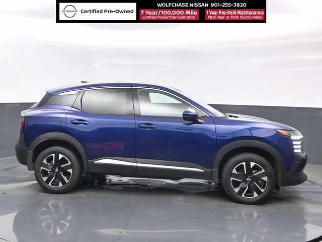 2025 Deep Blue Pearl Nissan Kicks SR FWD SUV