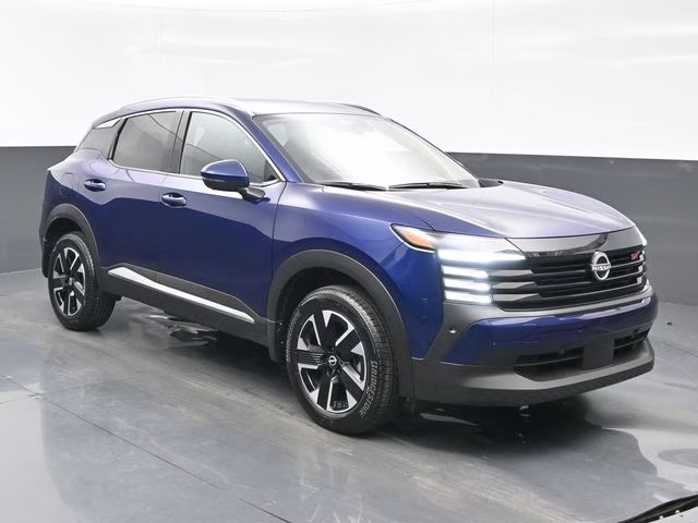 2025 Deep Blue Pearl Nissan Kicks SR FWD SUV