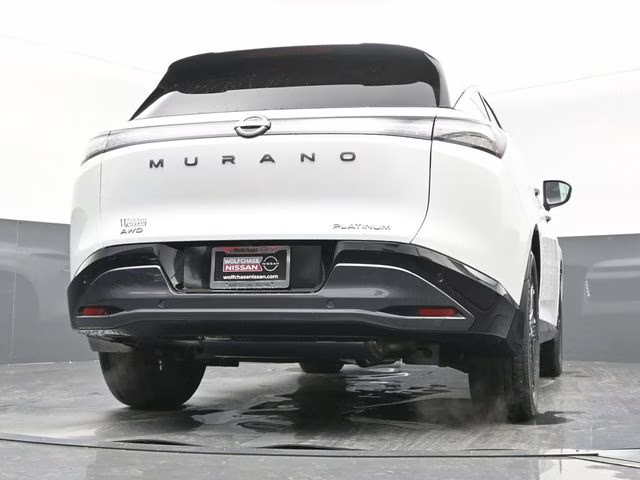 2026 Everest White Pearl/Black Nissan Murano Platinum AWD SUV