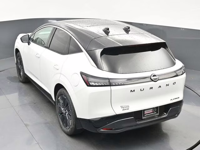 2026 Everest White Pearl/Black Nissan Murano Platinum AWD SUV