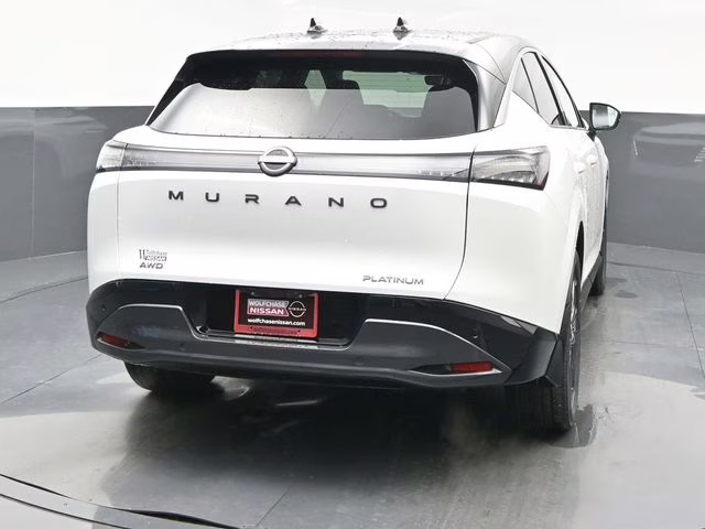 2026 Everest White Pearl/Black Nissan Murano Platinum AWD SUV