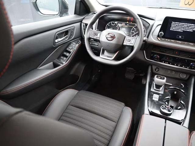 2026 Everest White Pearl Tricoat Nissan Rogue Rock Creek AWD SUV