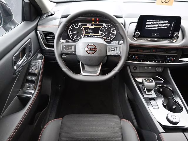 2026 Everest White Pearl Tricoat Nissan Rogue Rock Creek AWD SUV