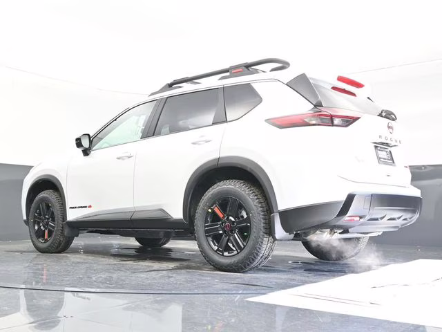 2026 Everest White Pearl Tricoat Nissan Rogue Rock Creek AWD SUV