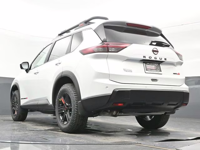 2026 Everest White Pearl Tricoat Nissan Rogue Rock Creek AWD SUV