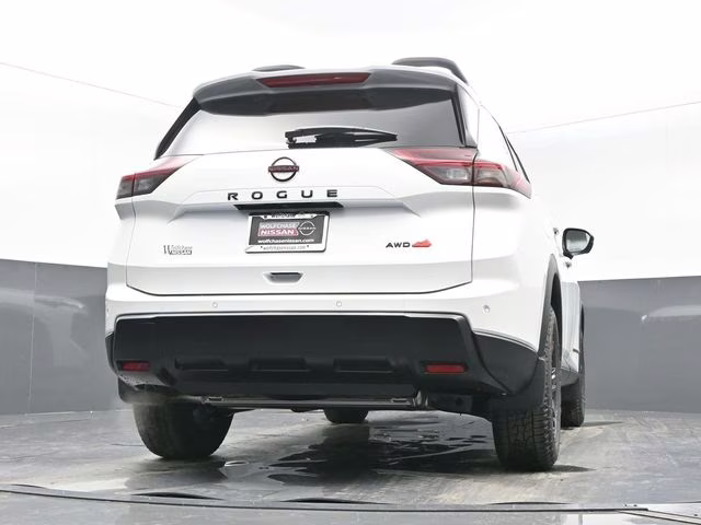2026 Everest White Pearl Tricoat Nissan Rogue Rock Creek AWD SUV