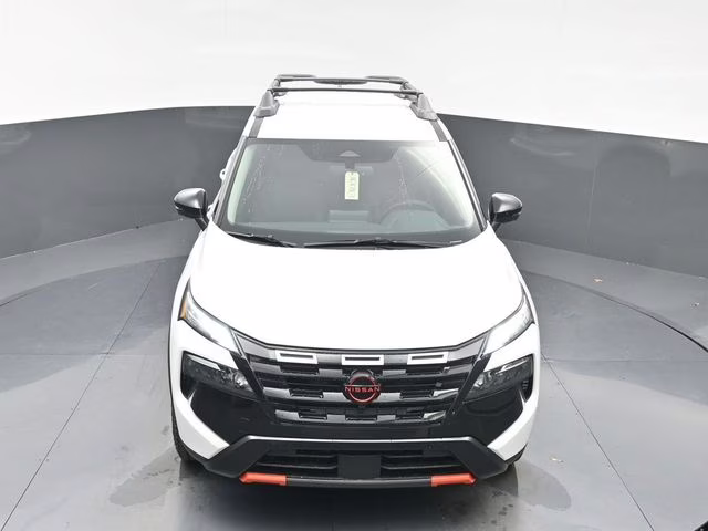2026 Everest White Pearl Tricoat Nissan Rogue Rock Creek AWD SUV