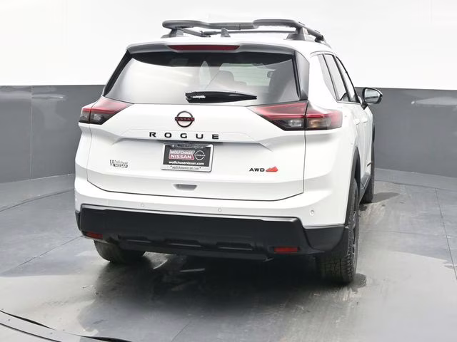 2026 Everest White Pearl Tricoat Nissan Rogue Rock Creek AWD SUV
