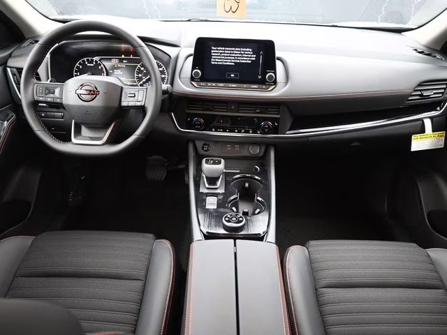 2026 Everest White Pearl Tricoat Nissan Rogue Rock Creek AWD SUV