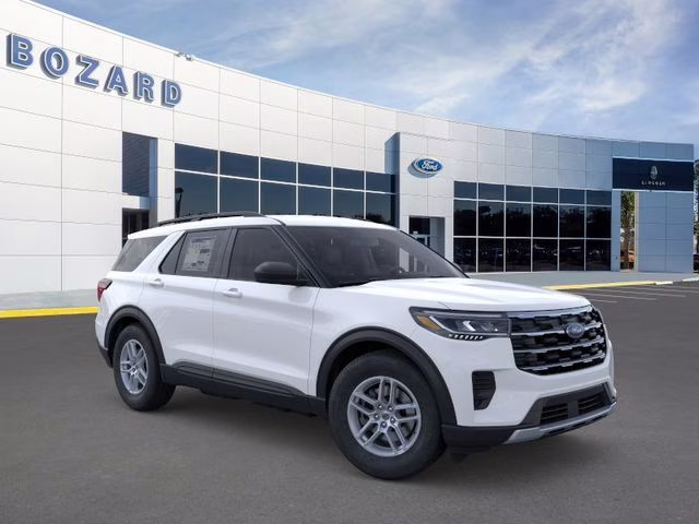 2026 Oxford White Ford Explorer Active RWD SUV