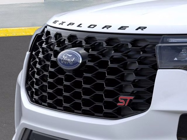 2026 Space White Metallic Ford Explorer ST 4X4 SUV