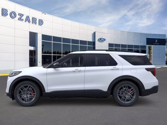 2026 Space White Metallic Ford Explorer ST 4X4 SUV