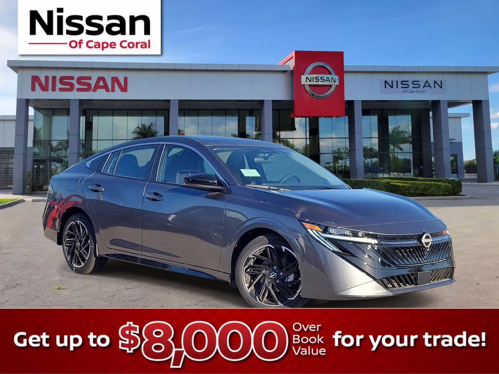 2026 Gun Metallic Nissan Sentra SR FWD Sedan