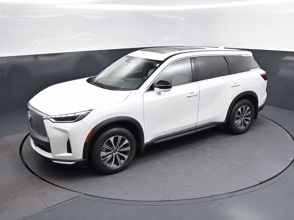 2026 White INFINITI QX60 PURE FWD SUV