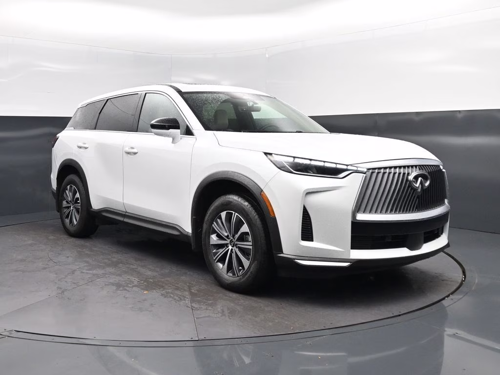 2026 White INFINITI QX60 PURE FWD SUV