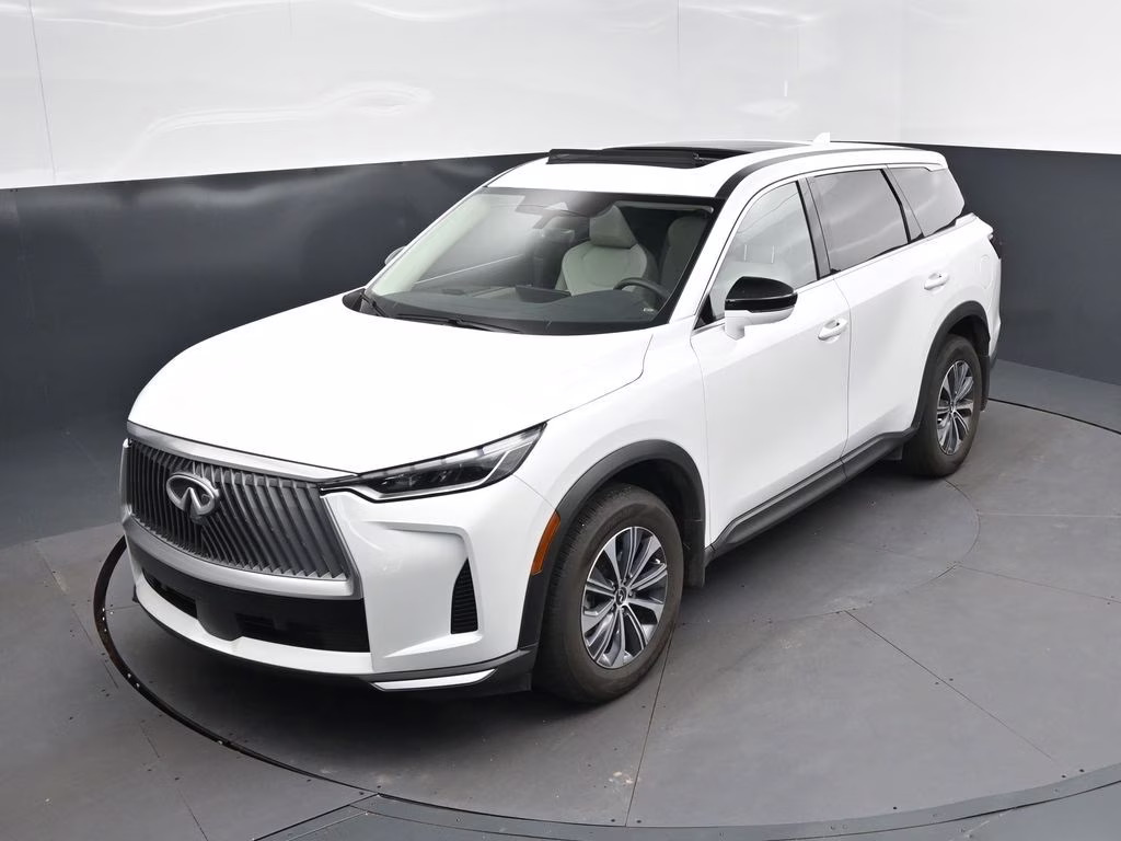 2026 White INFINITI QX60 PURE FWD SUV
