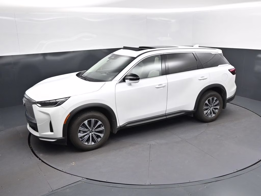 2026 White INFINITI QX60 PURE FWD SUV