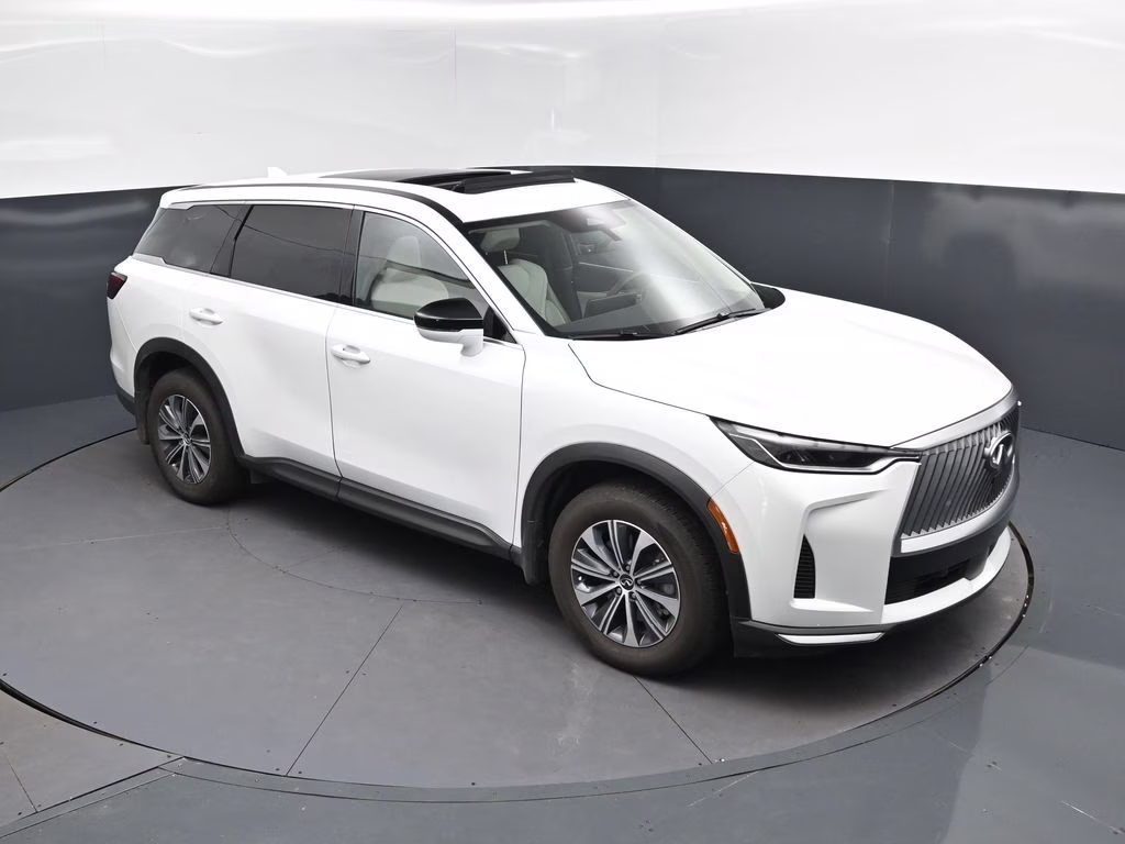 2026 White INFINITI QX60 PURE FWD SUV