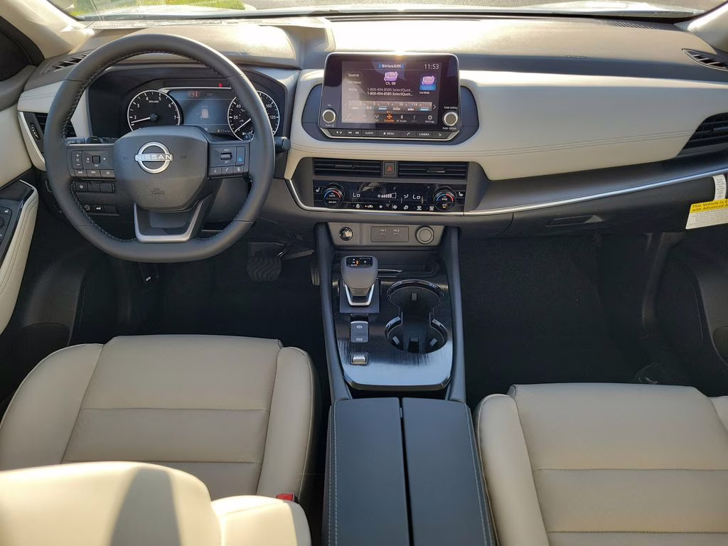 2026 Everest White Pearl Tricoat Nissan Rogue SV FWD SUV