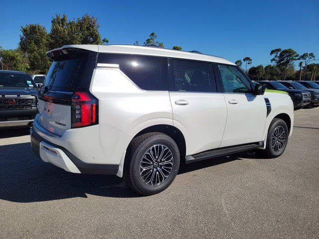 2026 Aspen White Tricoat Nissan Armada Platinum RWD SUV