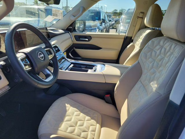 2026 Aspen White Tricoat Nissan Armada Platinum RWD SUV