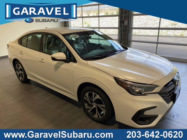 2025 Crystal White Pearl Subaru Legacy Premium AWD Sedan