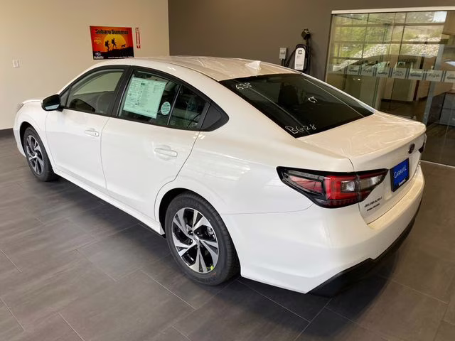 2025 Crystal White Pearl Subaru Legacy Premium AWD Sedan